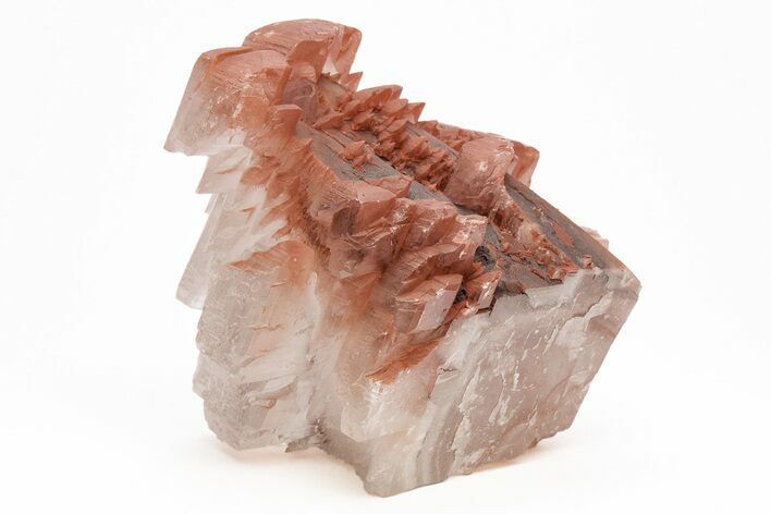 Pagoda Style Calcite Crystals on Calcite - Fluorescent! #215902